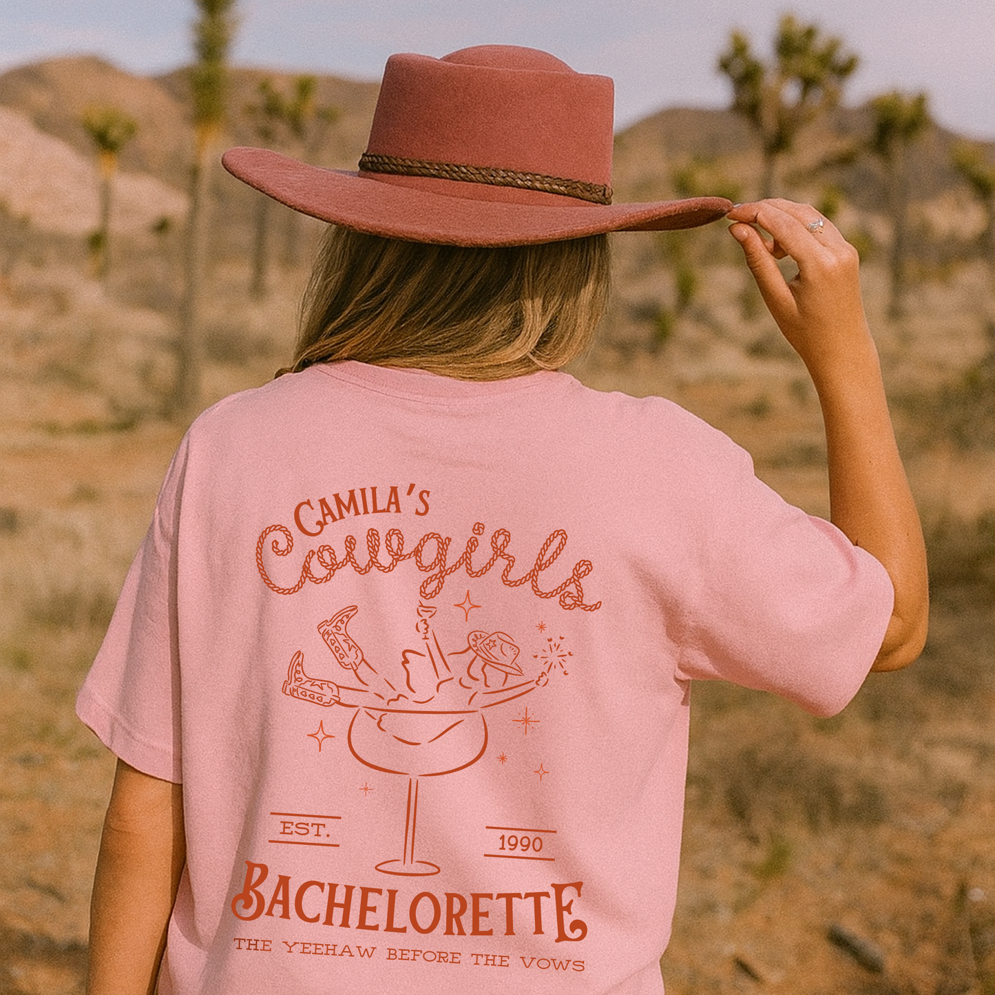 Camiseta Personalizada - Cowgirls Bachelorette