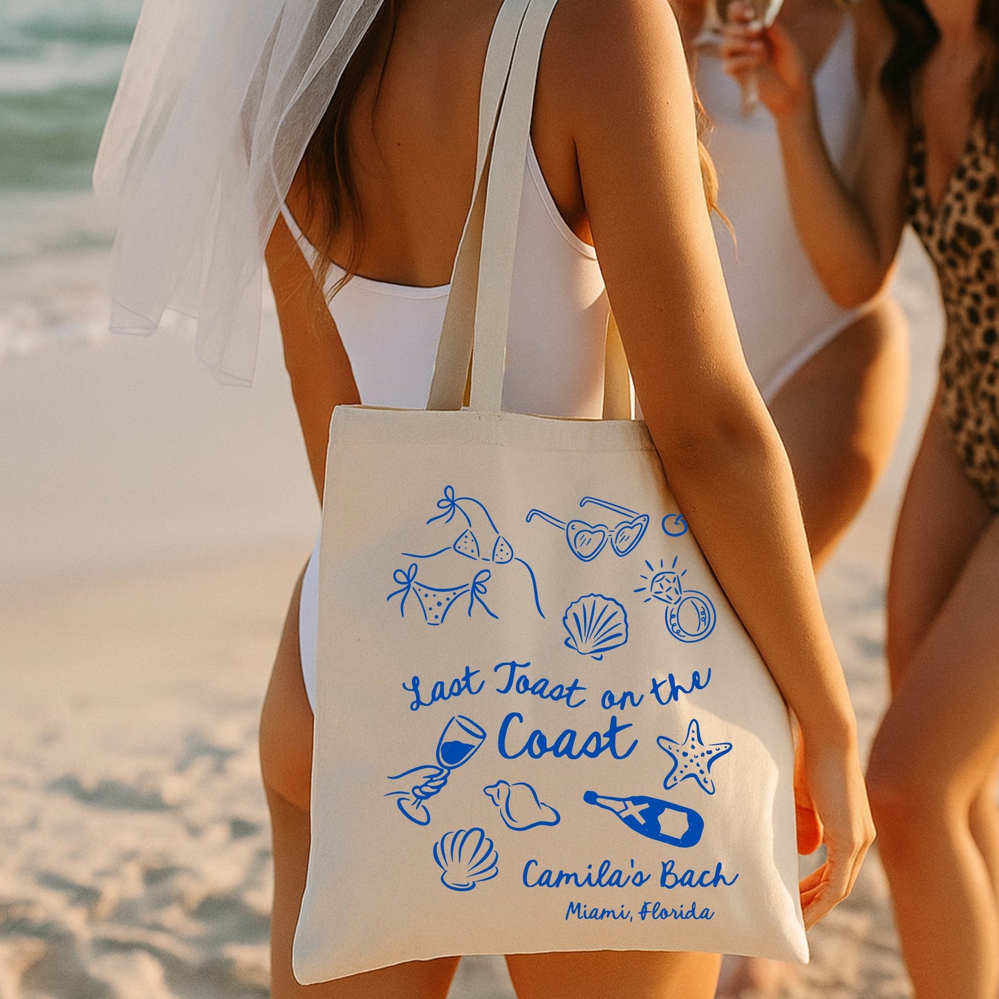 Tote Personalizado - Despedida de Soltera Playero