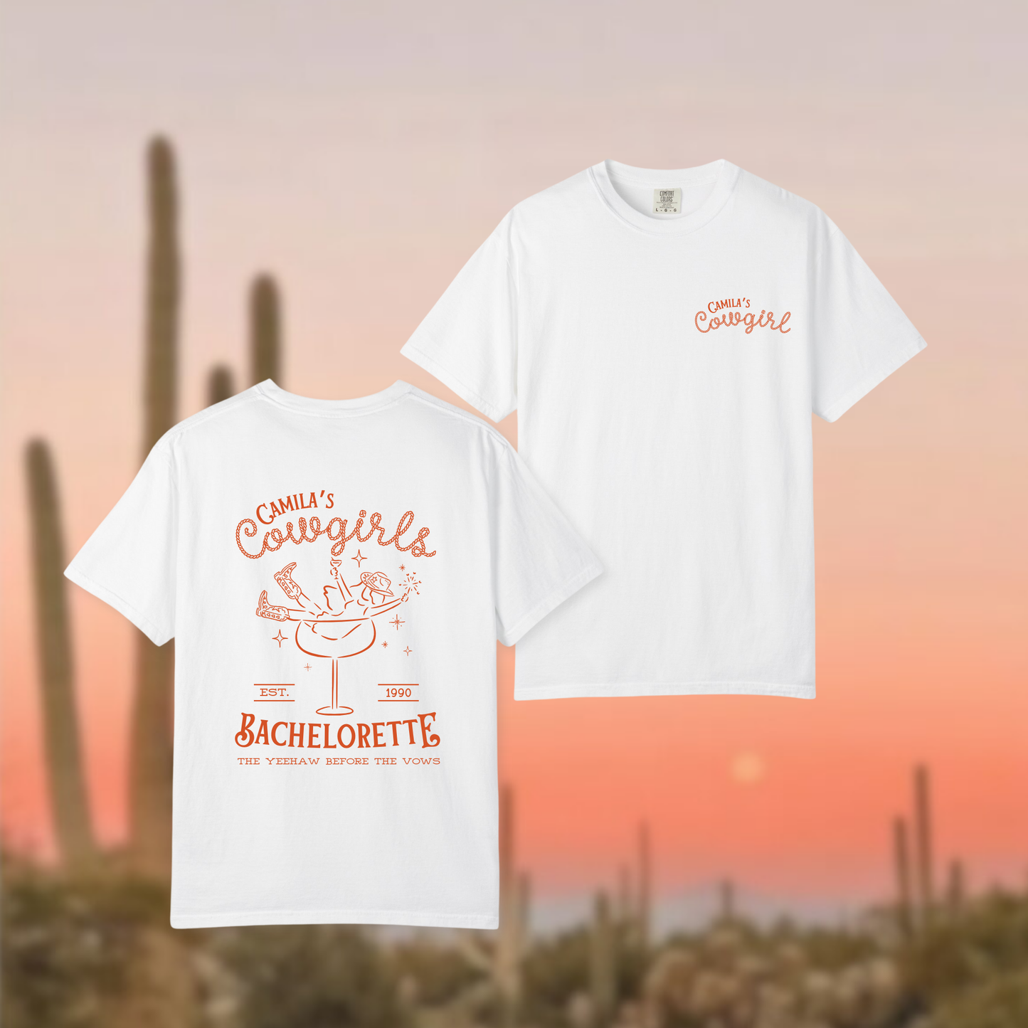 Camiseta Personalizada - Cowgirls Bachelorette