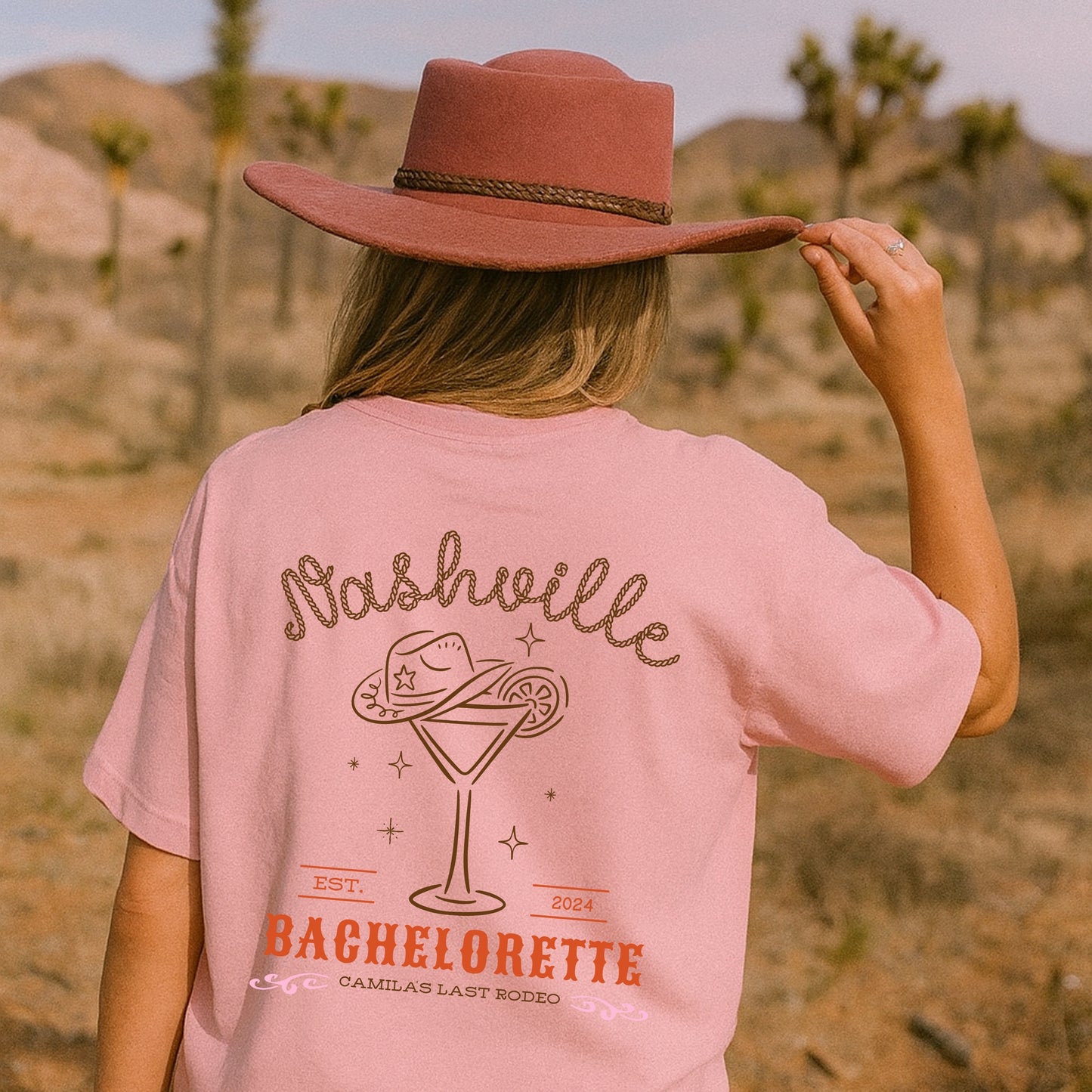 Camiseta Personalizada – Bachelorette Rodeo Style