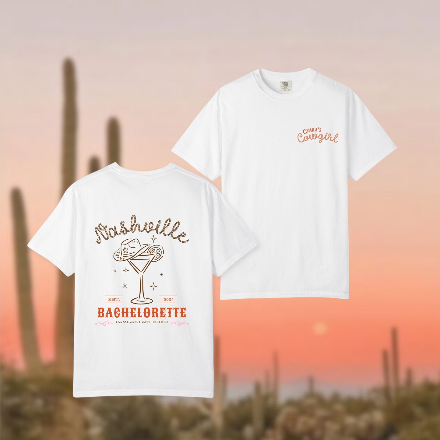 Camiseta Personalizada – Bachelorette Rodeo Style
