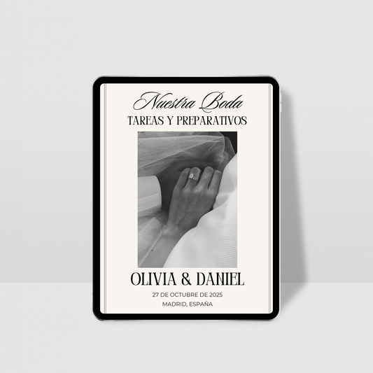 Nuestra boda: tareas y preparativos