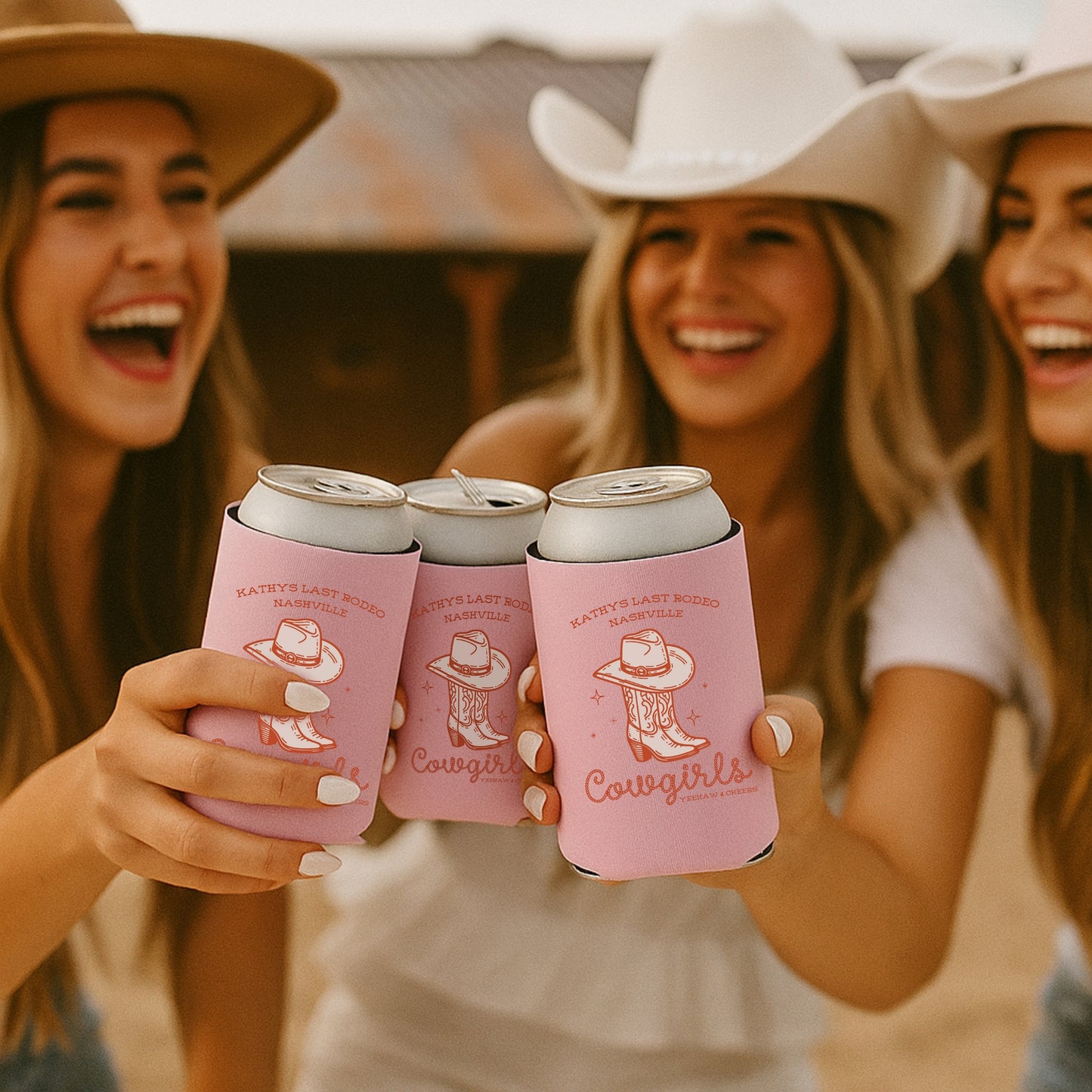 Funda de Lata Personalizada - Last Rodeo Cowgirls