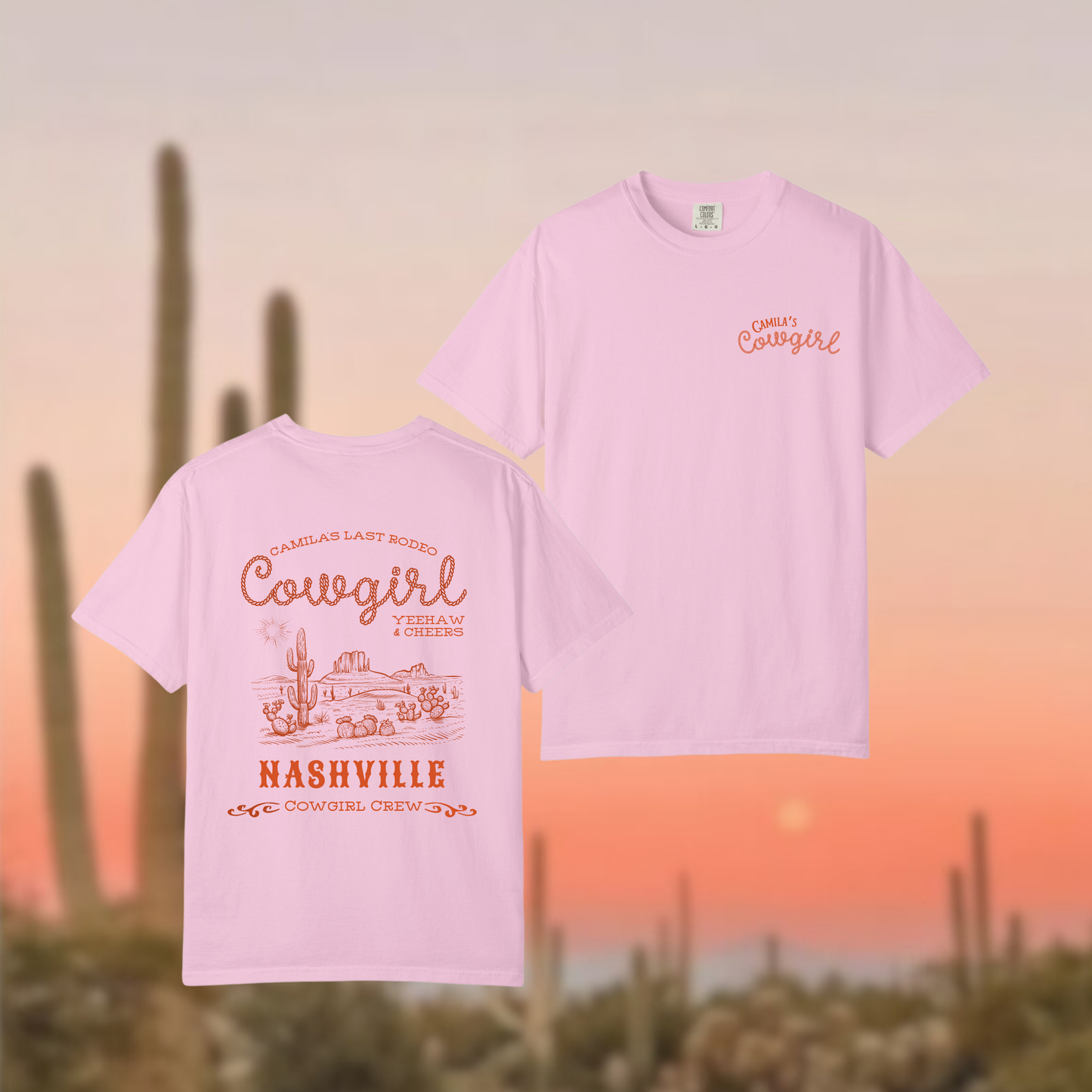 Camiseta Personalizada – Cowgirl Bachelorette Vibes