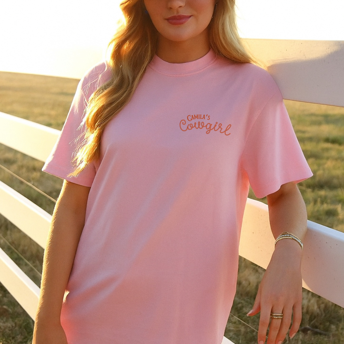 Camiseta Personalizada – Cowgirl Bachelorette Vibes