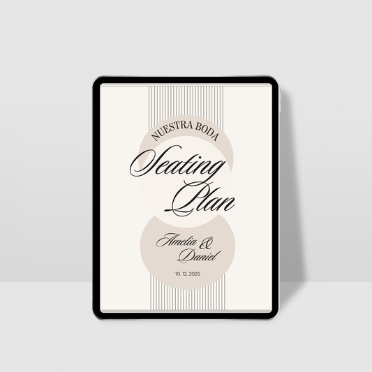 Planificador de Asientos de Boda