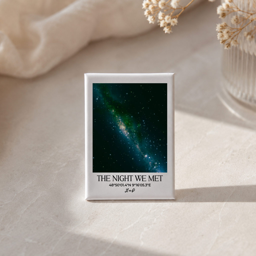 Personalized starry sky — The sky on that day