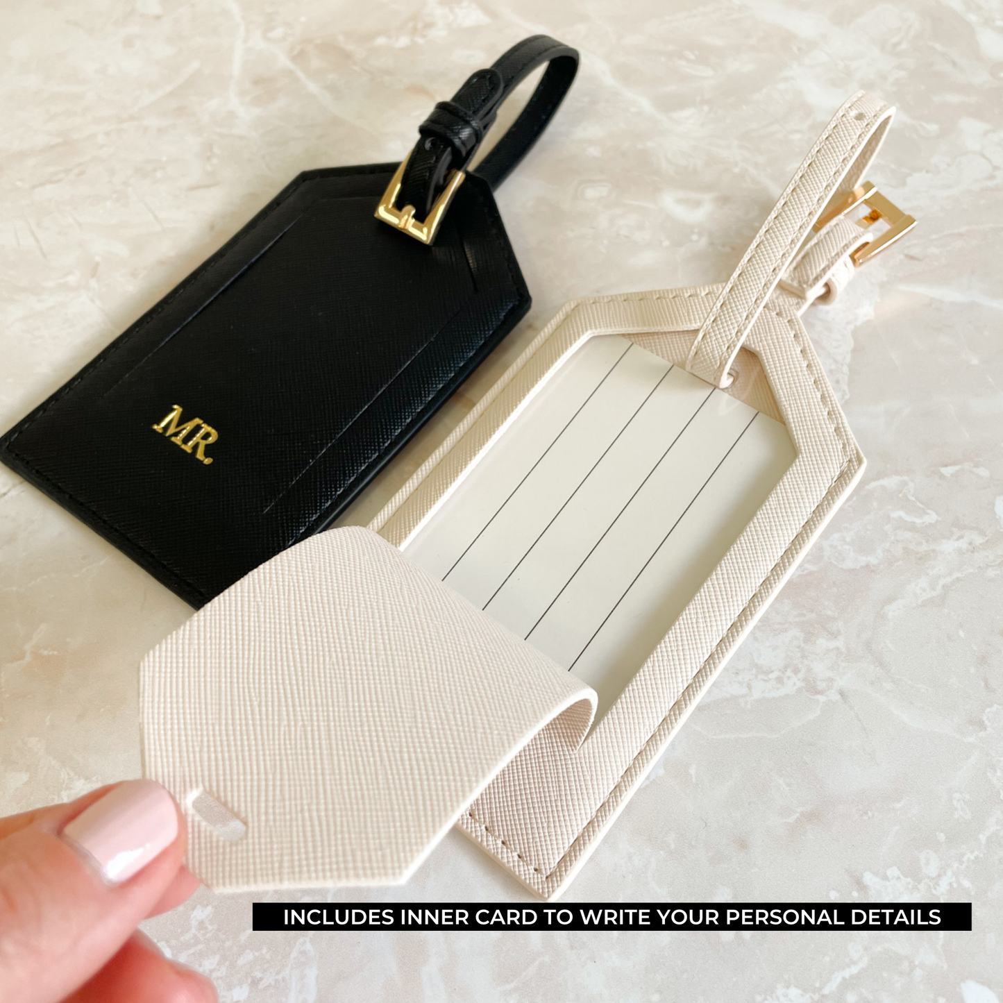 Porta Pasaporte y Etiqueta de Equipaje Personalizados