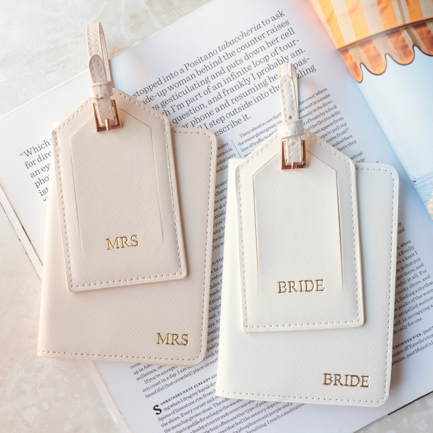 Porta Pasaporte y Etiqueta de Equipaje Personalizados