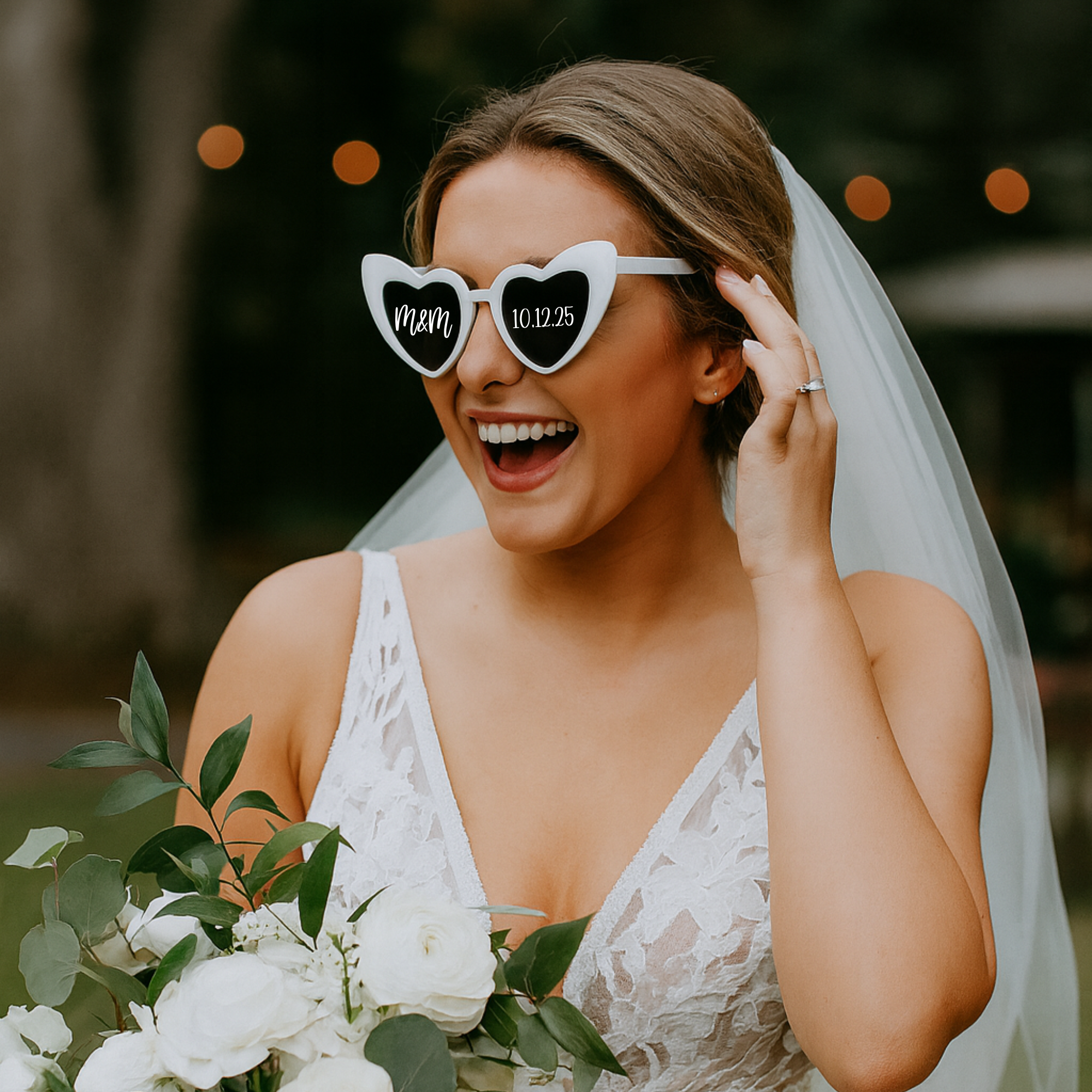 Gafas de sol personalizadas para boda