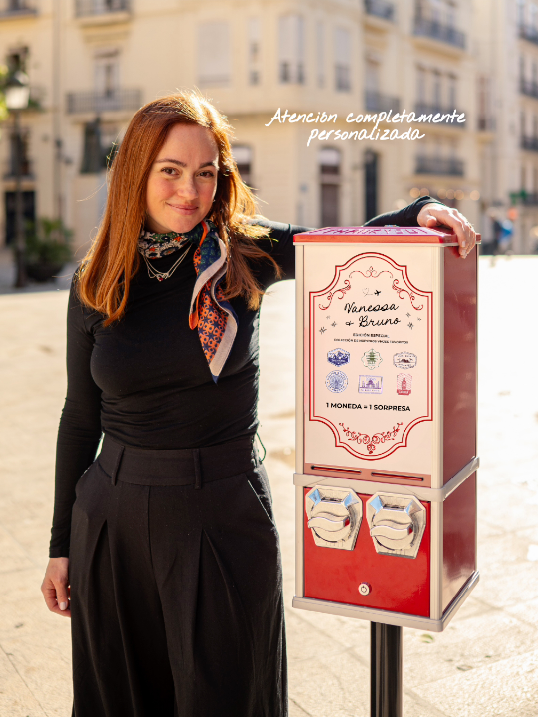 Love-tomatic: Máquina Expendedora Personalizada para Bodas